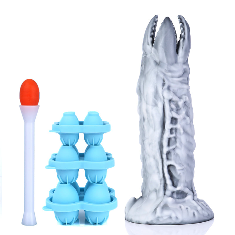 Nothosaur ZERGER - Alien Ovipositor Dildo And Eggs- Monster With Teeth-2