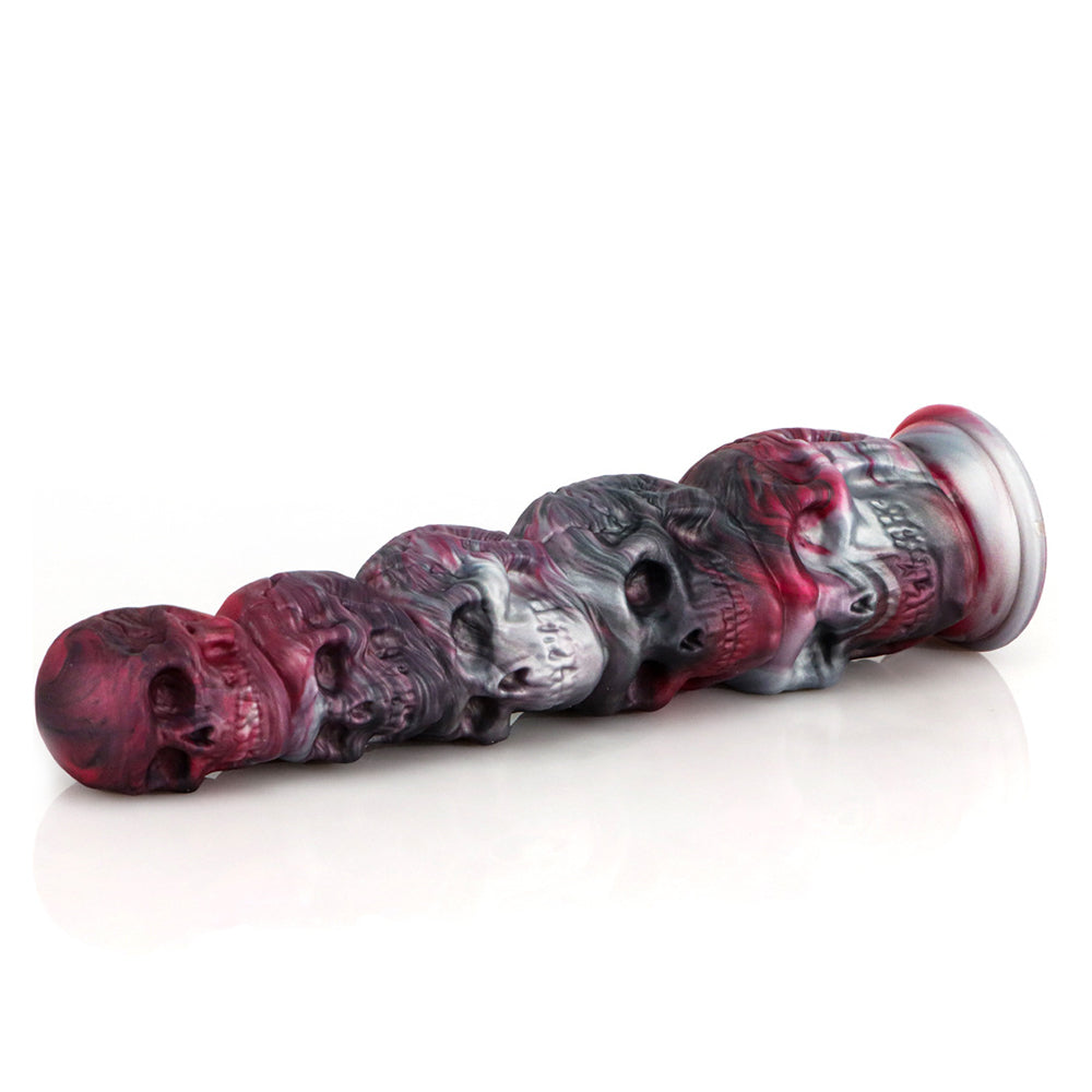 Skull - Silicone Anal Beads - Insertable Anal Plug - Anal Stimulation Sex Toy