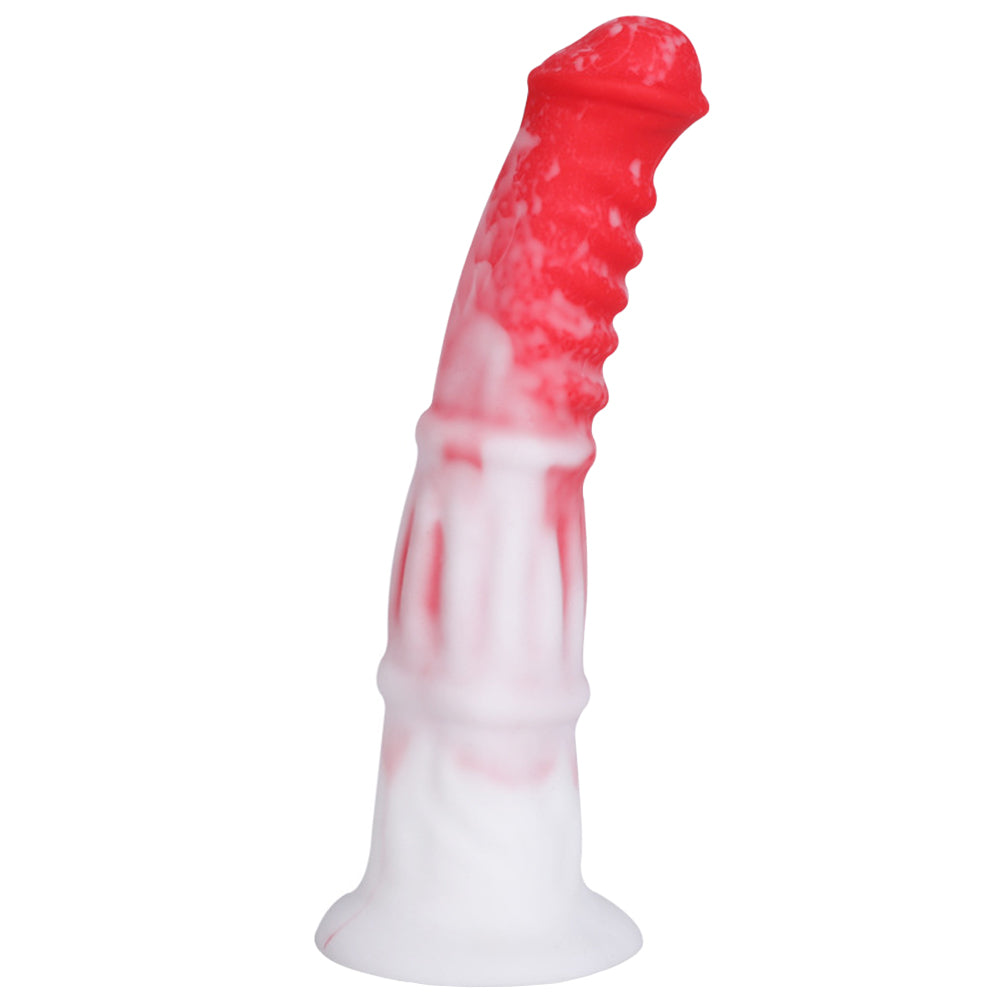 Gode de Cheval de 10,6 Pouces - Gode Fantaisie en Silicone - Gode de Coq de Cheval Noble