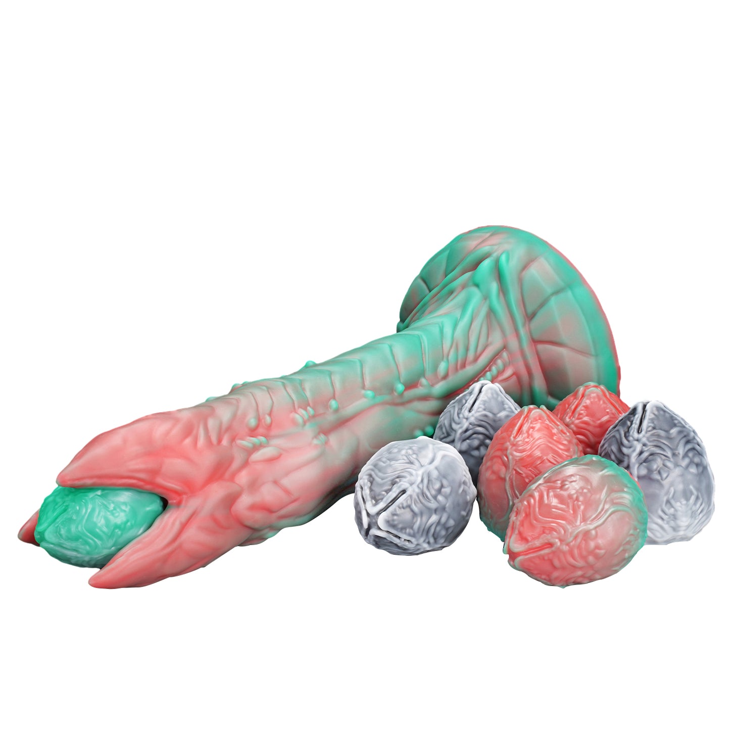 Nothosaur AUDREY II- Flower Shaped Ovipositor Dildo And Eggs- Alien Dildo-4