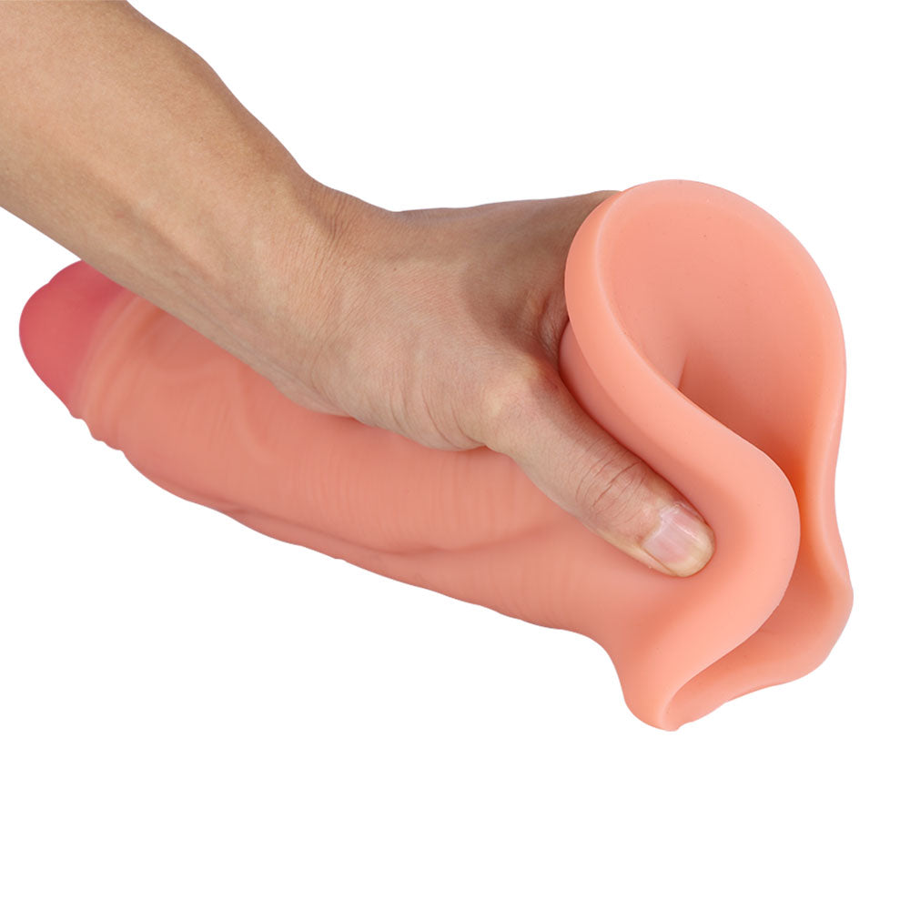 Doral - 14 Inch Realistic Dildo - Silicone Huge Dildo