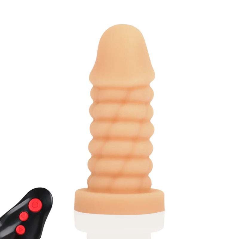 Tank Vibrating Dildo - USB Rechargeable Dildo - 10 Vibration Modes - 3 Size Silicone Dildo