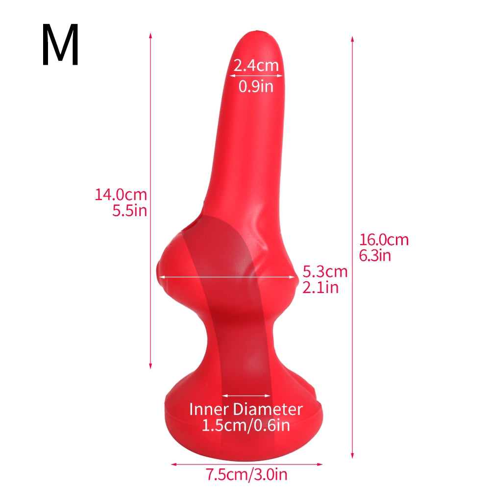 Arcticfox - 6 Inch Fantasy Penis Extension Sleeve - Dog Cock Sleeve