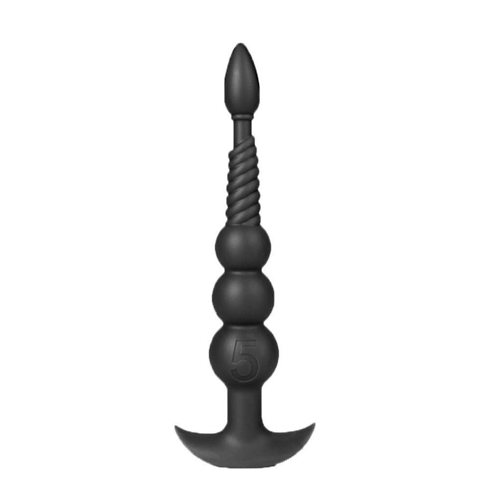 Rama - Silicone Anal Beads  - 3 Anal Balls With Tail - Anal Trainer