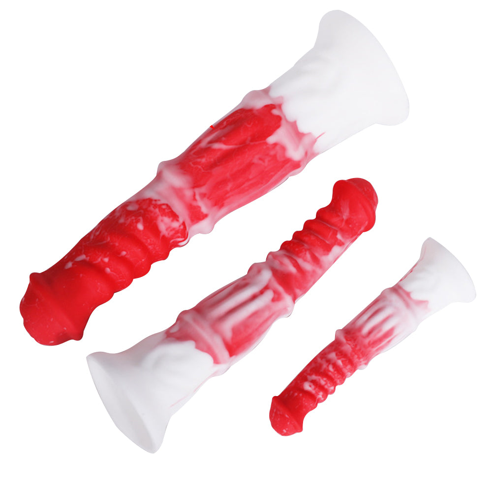 Poppy-10,6 Zoll Pferd Dildo-Silikon Fantasy Dildo-Edler Pferde hahn Dildo