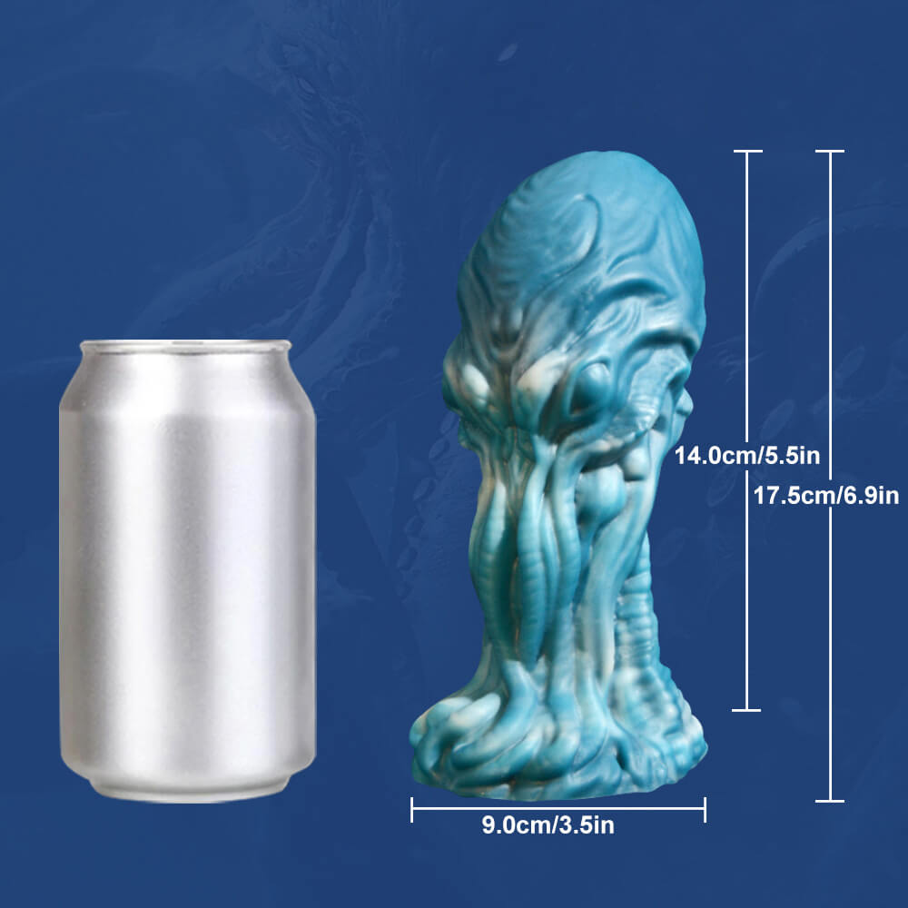 6.9_Inch_Fantasy_Dildo_Creature_Dildo_Monster_Dildo_Cthulhu_Dildo_Size