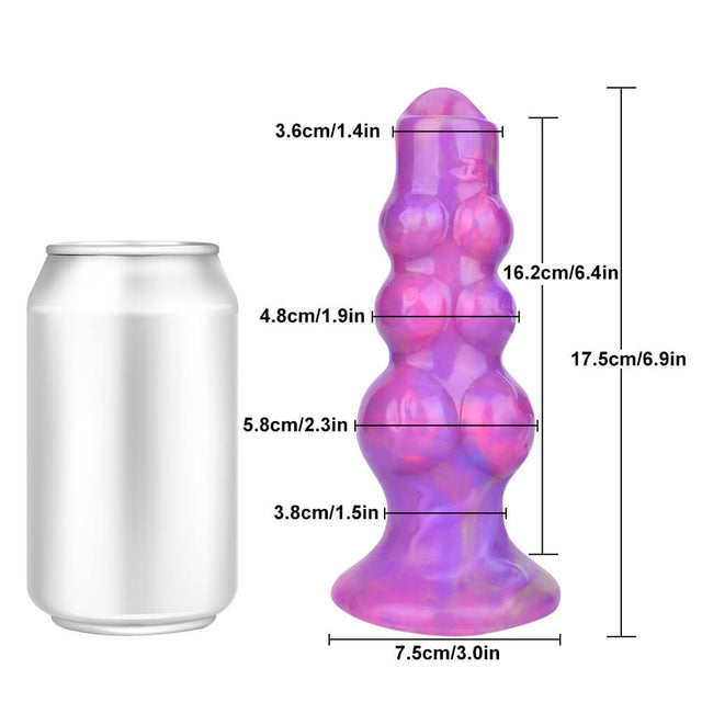 Lupin - 6.9 Inch Ovipositor Dildo - Glow In The Dark Dildo - Ovipositor Kink