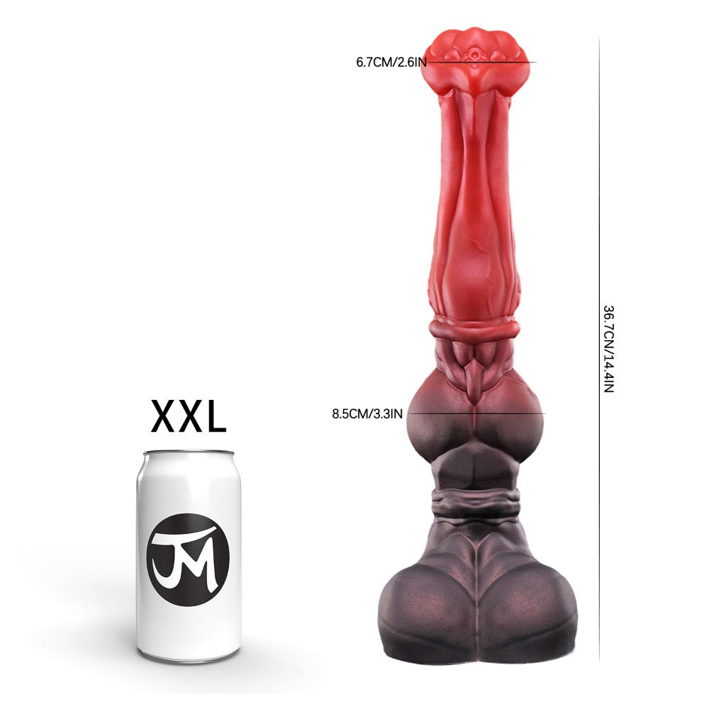 SWISOK Magga - Fantasy Dildo - 14.4 Inch Horse Knot Dildo-size XXL