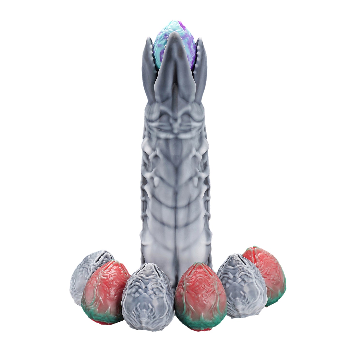 Nothosaur ZERGER - Alien Ovipositor Dildo And Eggs- Monster With Teeth-1