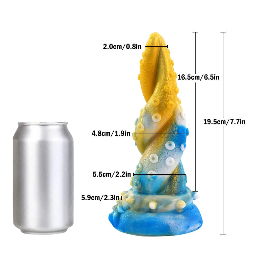 7.7_Inch_Tentacle_Dildo_Fantasy_Monster_Dildo_Octopus_Dildo_3