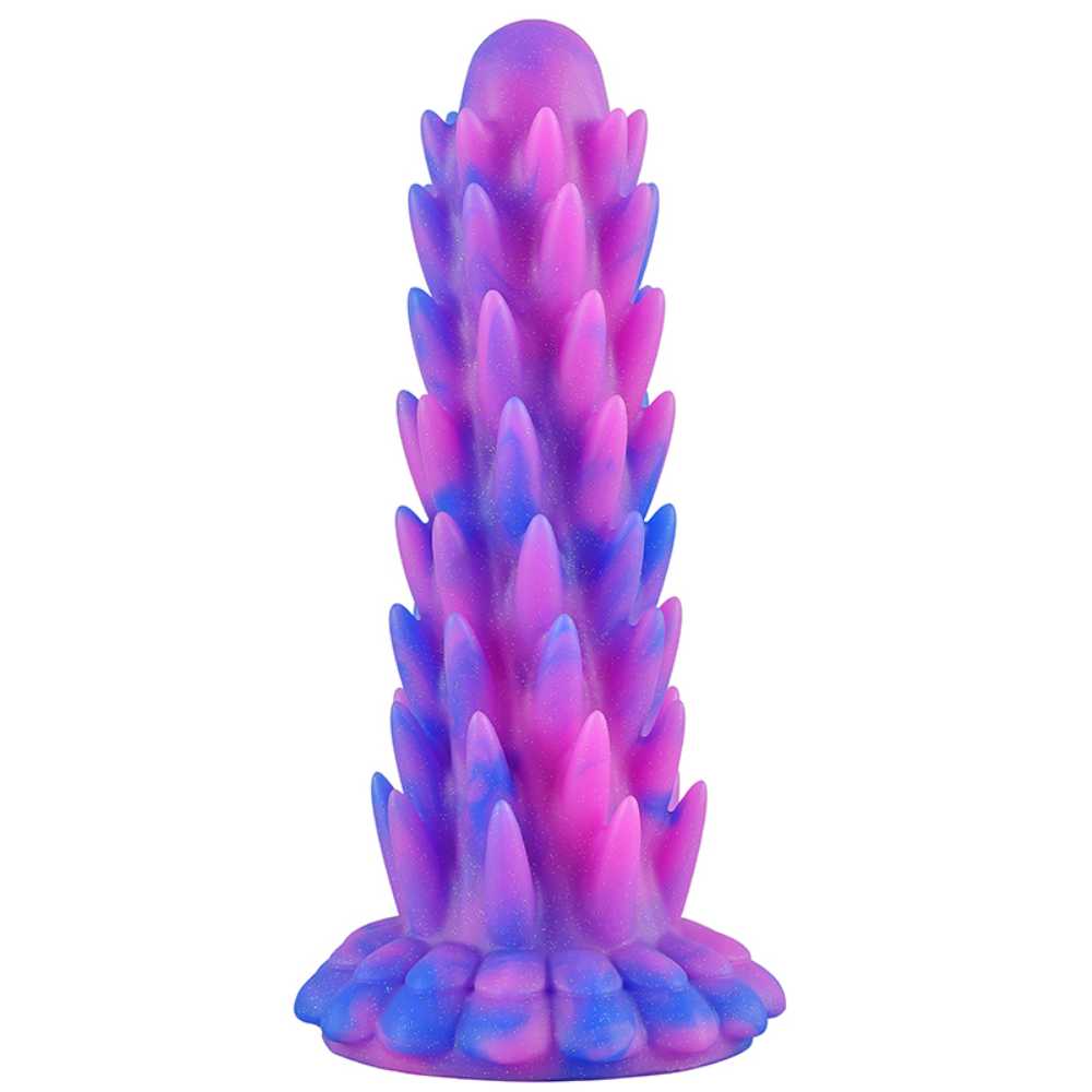 Burr - Spiked Dildo - Silicone Dildo - Huge Anal Dildo