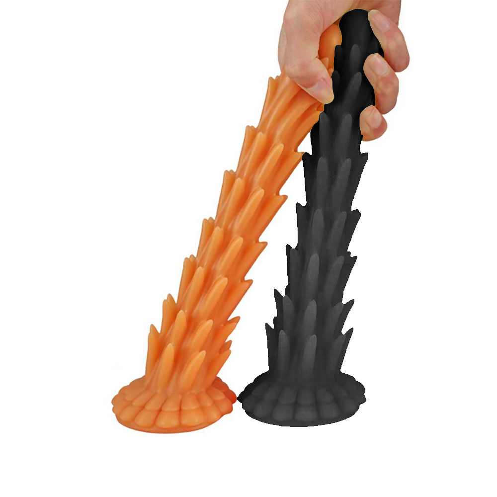 Burr - Spiked Dildo - Silicone Dildo - Huge Anal Dildo