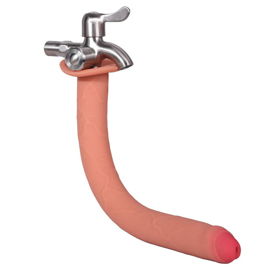 9_Inch_Realistic_Dildo_Enema_Dildo_Squirting_Dildo_Silicone_Suction_Cup_Dildo_1