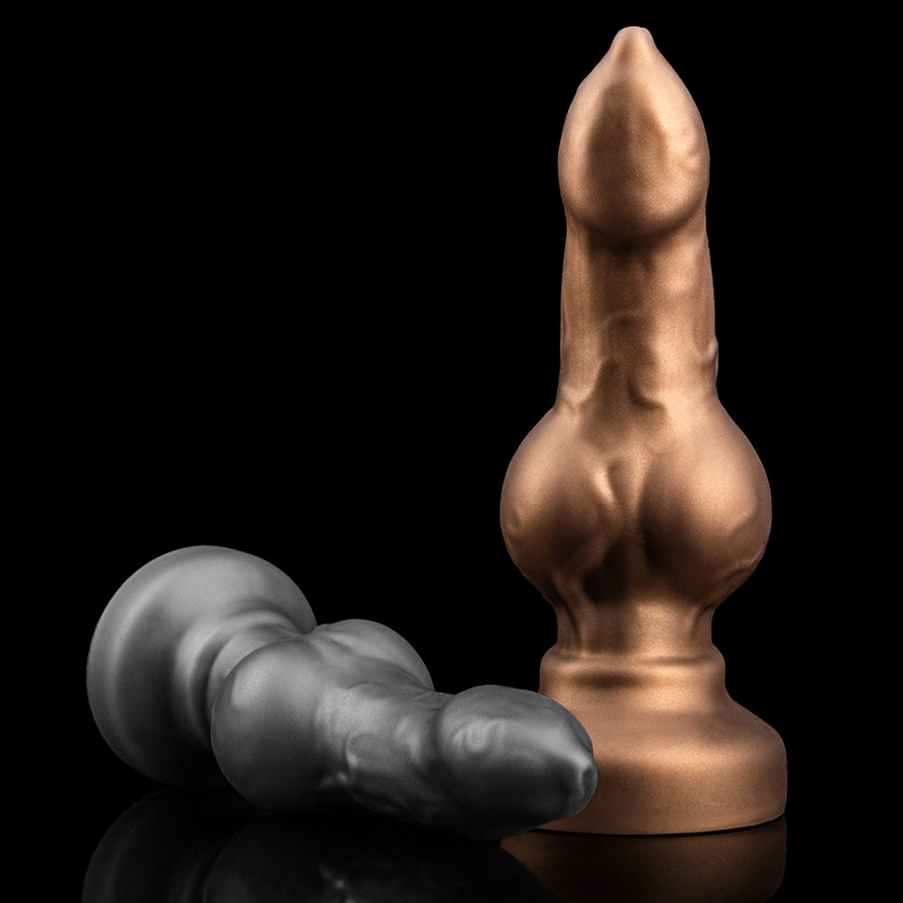 Silicone Knot Dildo - 12.2 Inch Realistic Dildo-head