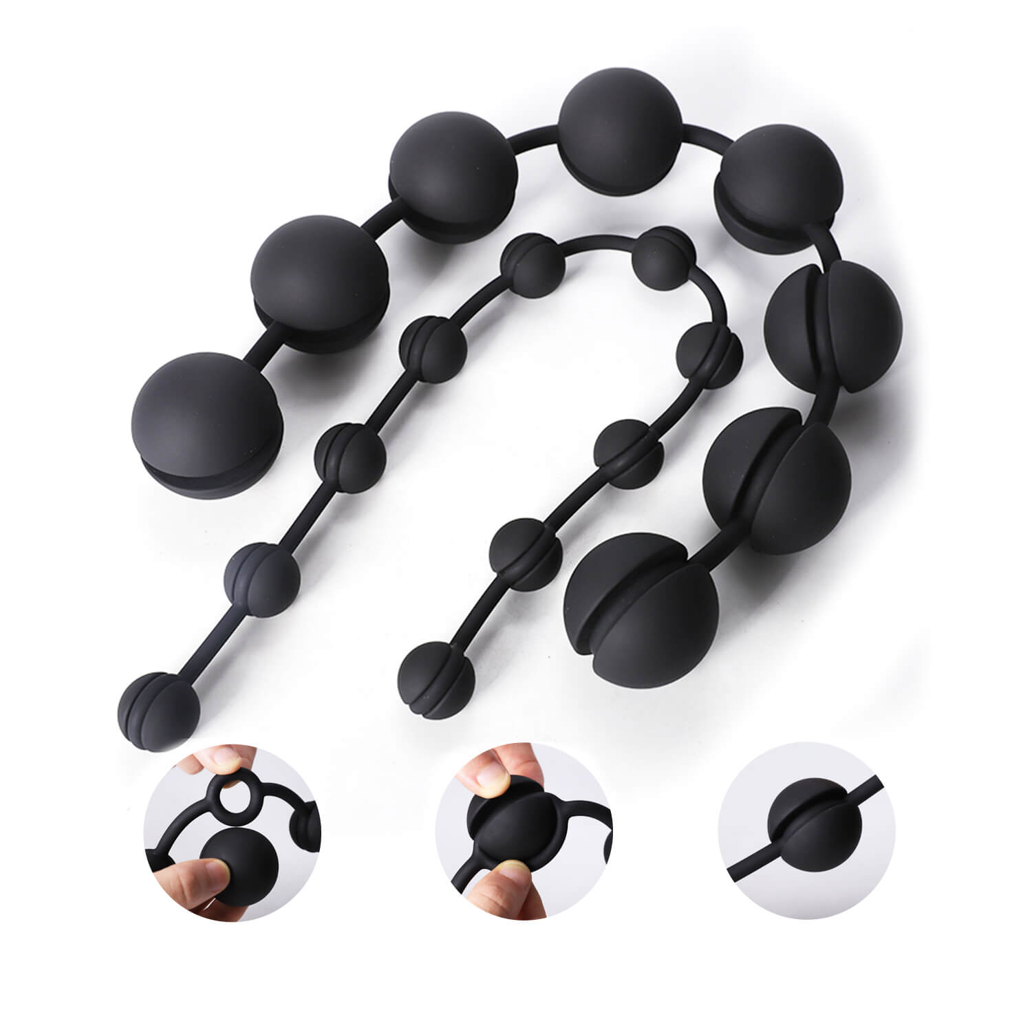 Anal Training Beads - Different Pleasure Sizes Anal Balls - Extreme Anal  Expansion Sex Toys