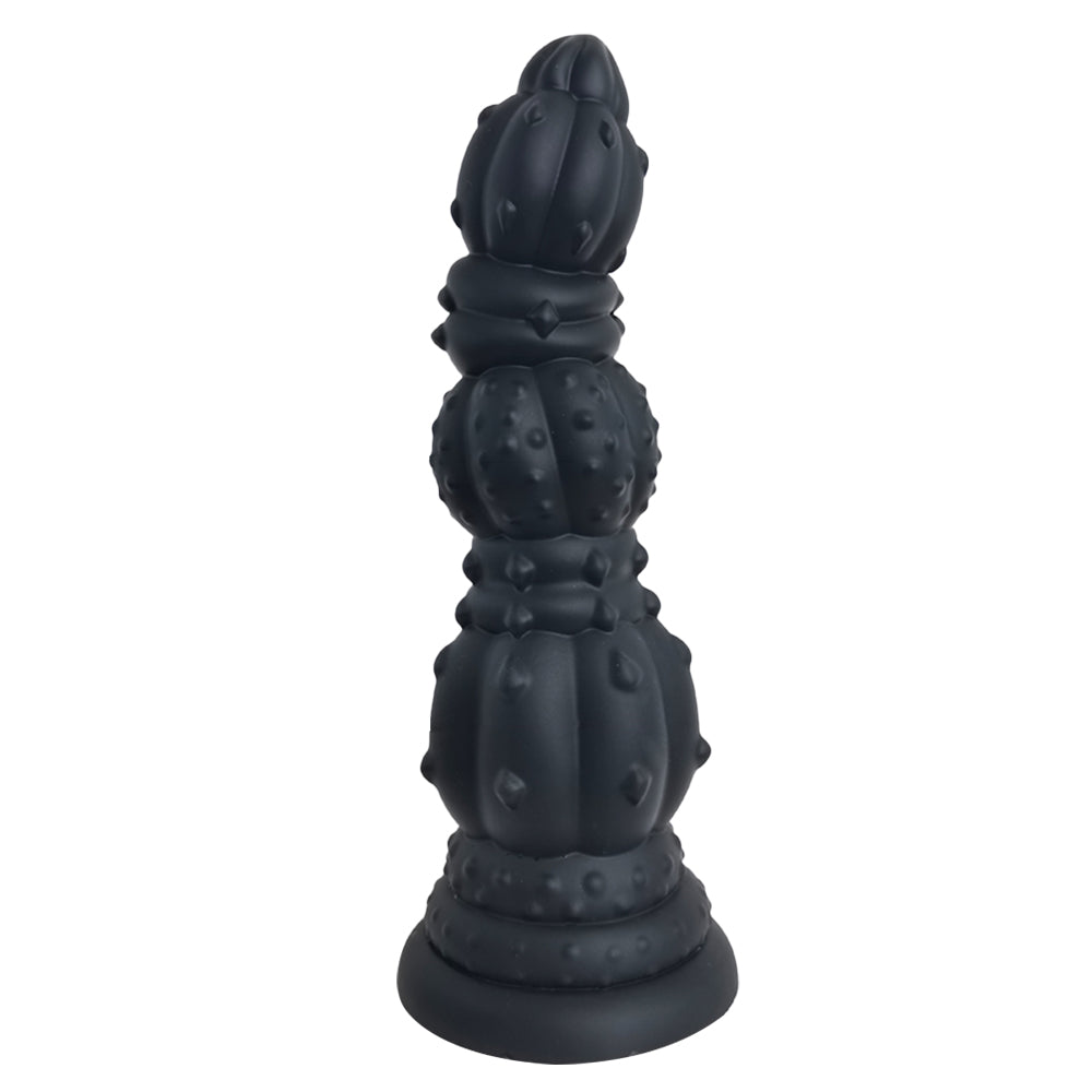 Fantasy-Dildo-Knotted-Dildo-Large-Anal-plug-G-Spot-Stimulation-Sex-Toys-black