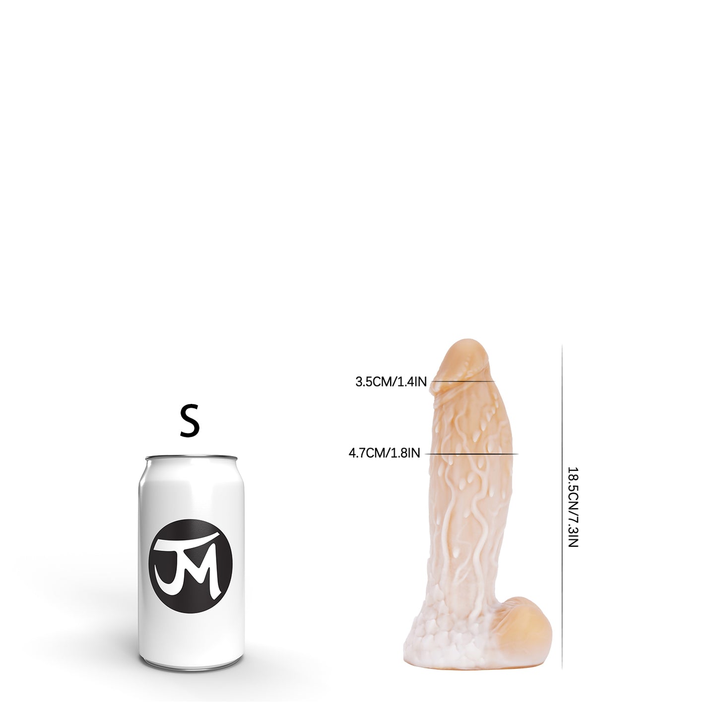 Nothosaur WIZ II - Fantasy Dildo - Thick Animal Dildo - 8 Sizes