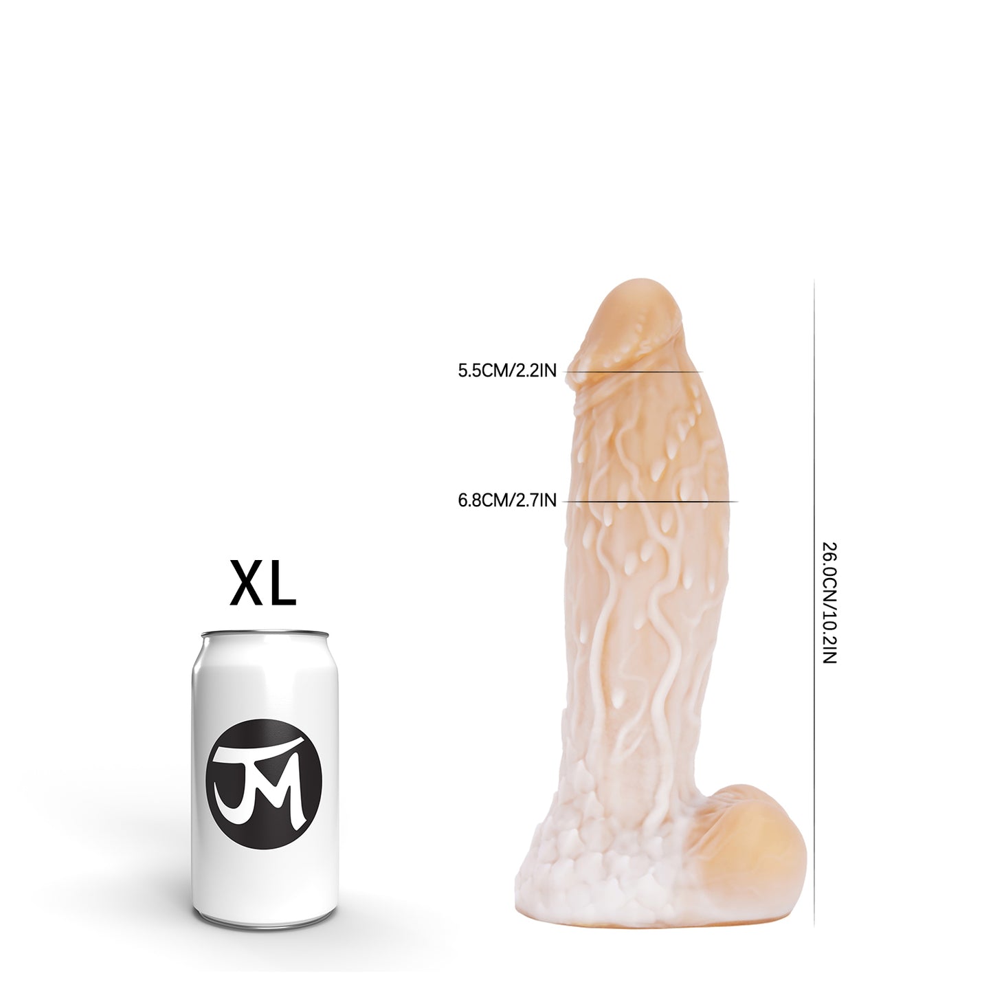 Nothosaur WIZ II - Fantasy Dildo - Thick Animal Dildo - 8 Sizes