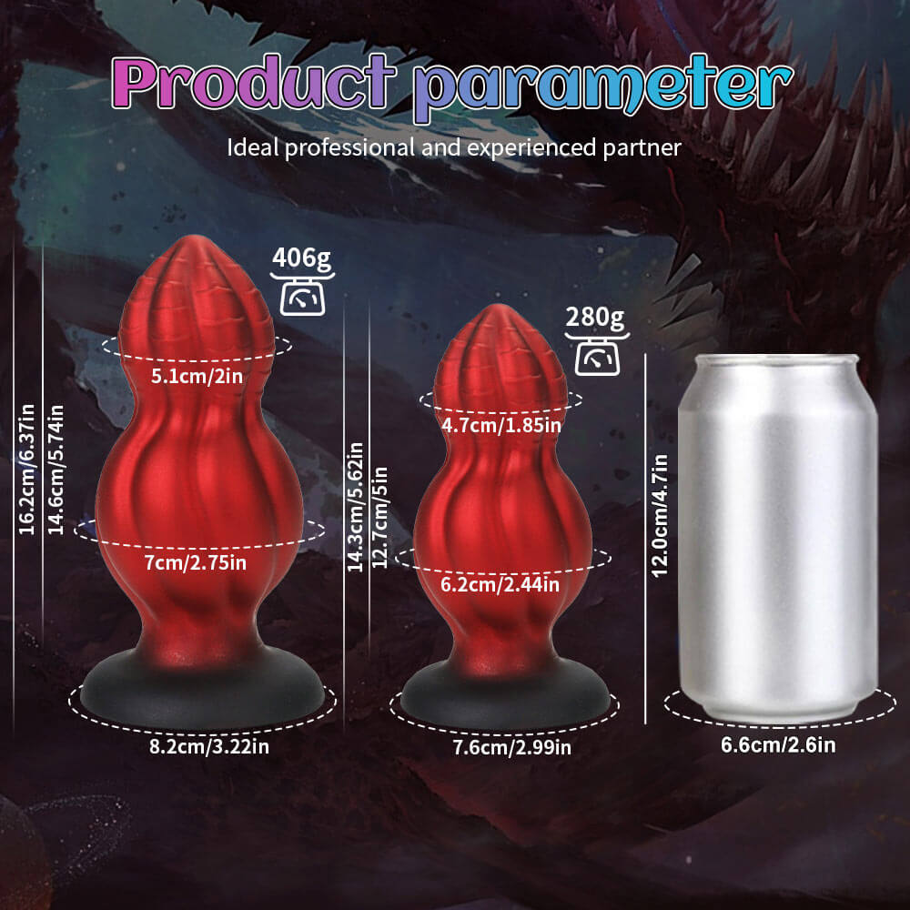 Gourd_Silicone_Butt_Plug_2_Sizes_Chart