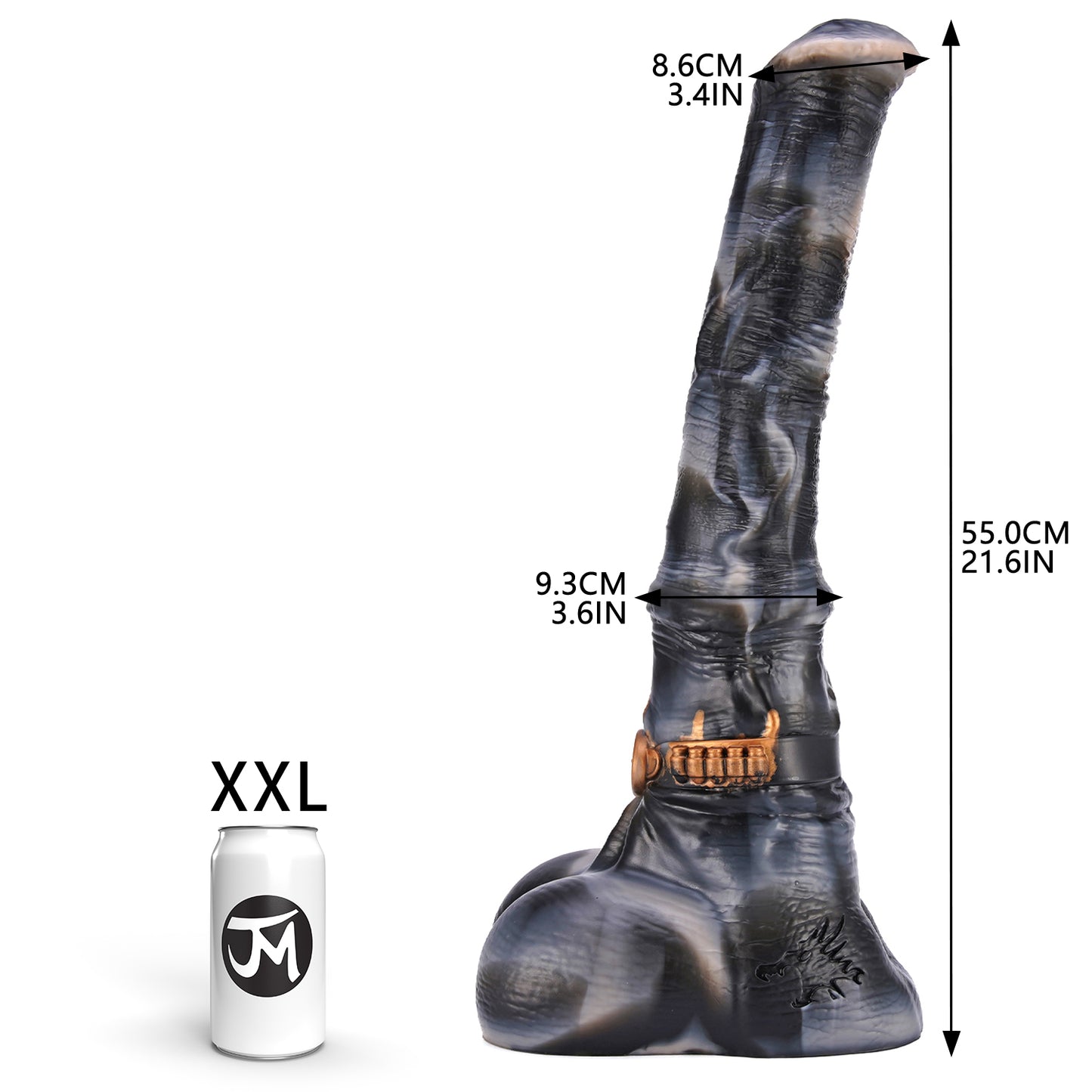 Nothosaur HUNTER JACK - Ejaculating Dildo - 18.5 Inch Horse Dildo