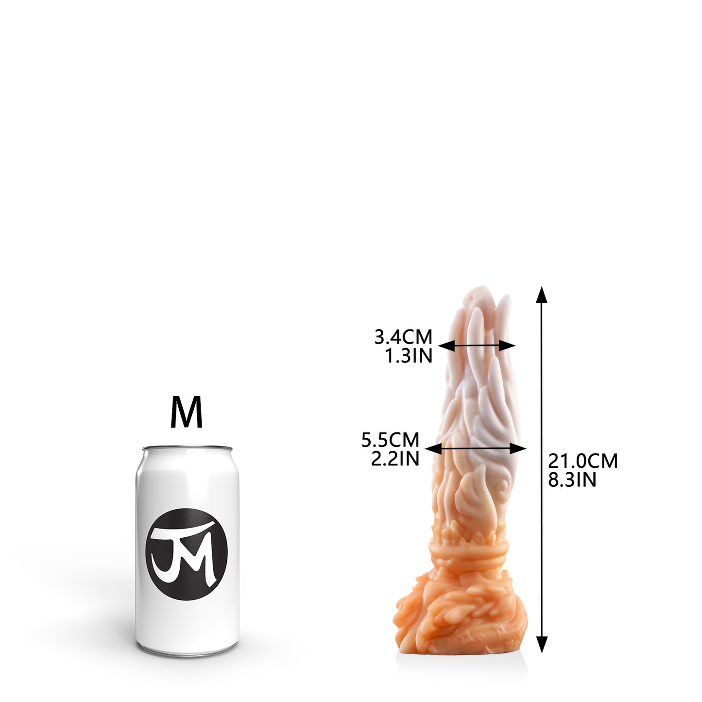 Nothosaur Virgo - Fantasy Dildo - Zodiac Dildo - 5 Sizes