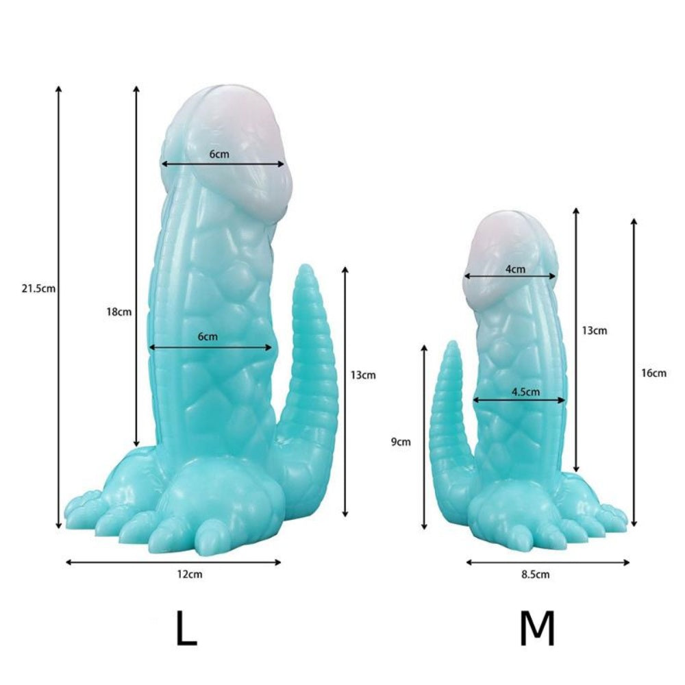 Monster-Dildo-Double-Ended-Dinosaur-Dildo-Large-Glans_Claw-Design-9