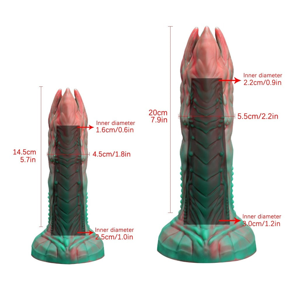 Nothosaur AUDREY II - Flower Shaped Ovipositor Dildo - Monster Dildo - Fantasy Alien Dildo-2