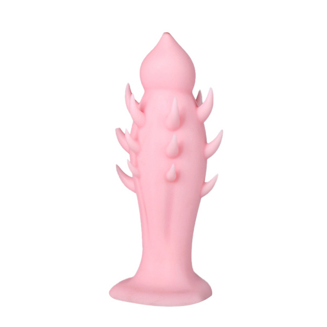 Pink-Dildo-Spiked-Dildo-Female-Sex-Toys-2