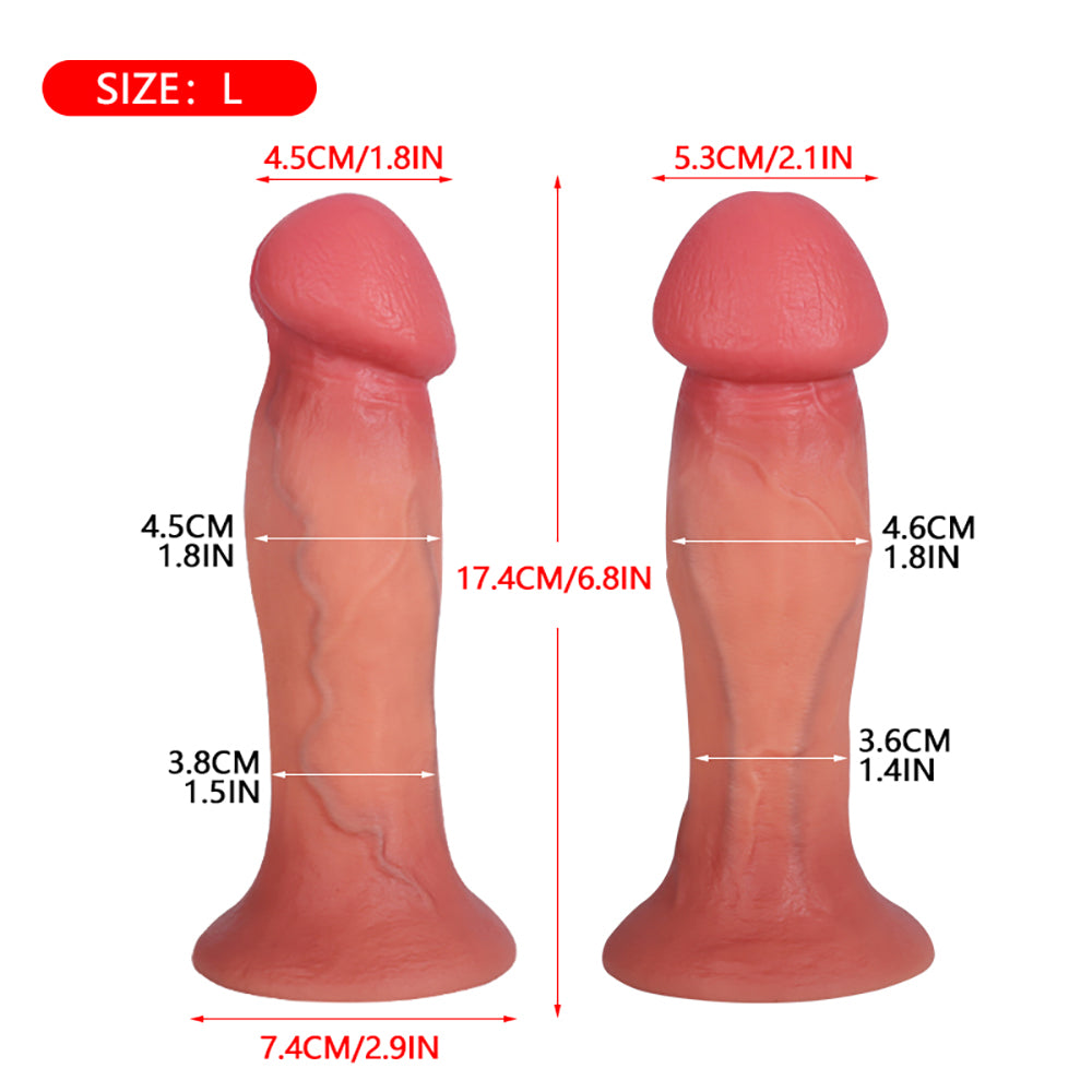 Realistic-Dildo-Anal-Dildos-Large-Glans-manual-size-L