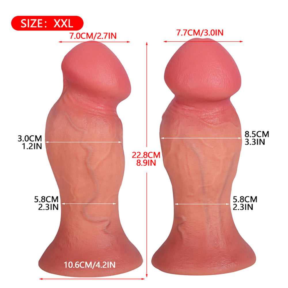 Realistic-Dildo-Anal-Dildos-Large-Glans-manual-size-XXL