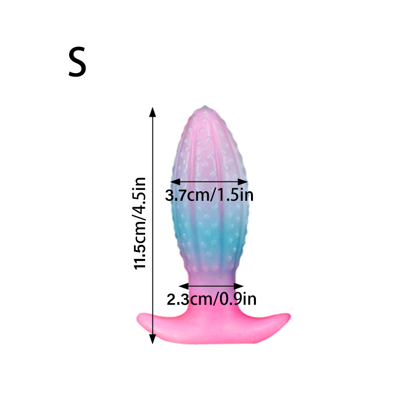 Pineapple Butt Plug - Glow In The Dark Butt Plug - Anal Sex Toy