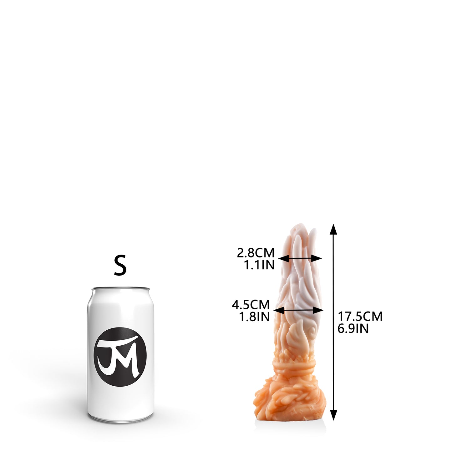 Nothosaur Virgo - Fantasy Dildo - Zodiac Dildo - 5 Sizes