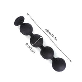 Orbis - Suction Cup Anal Beads - Large Silicone Anal Balls - Anal Sex Toy