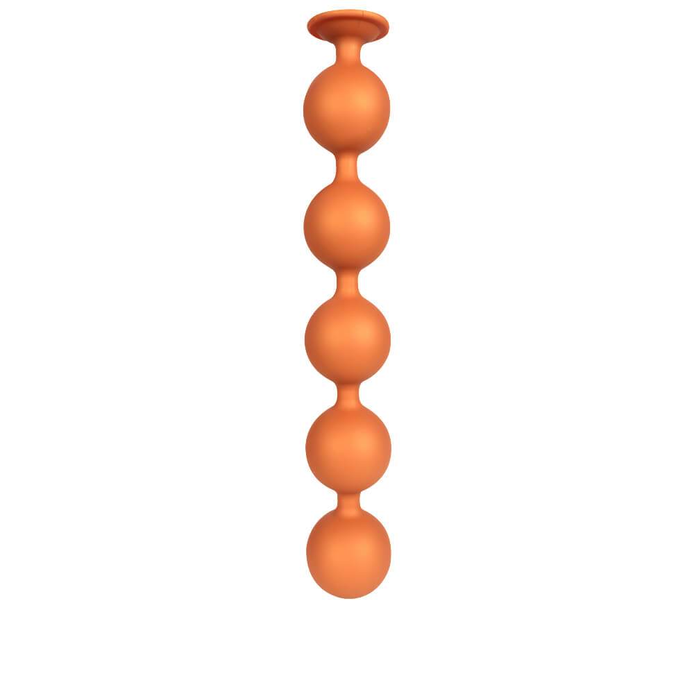 Orbis - Suction Cup Anal Beads - Large Silicone Anal Balls - Anal Sex Toy