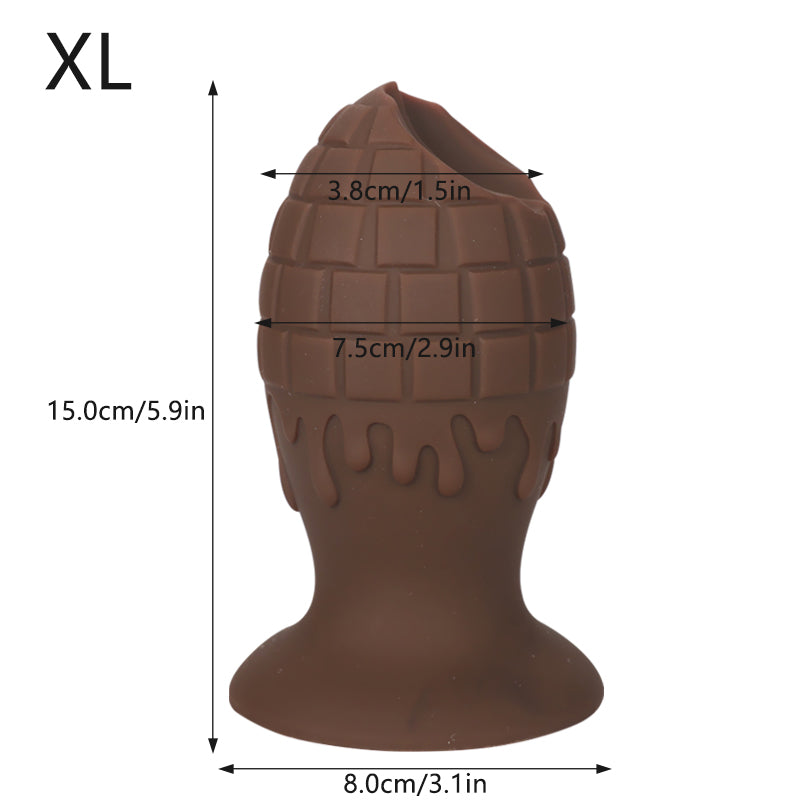 Chocolate Butt Plug - Small Butt Plug - Anal Toy