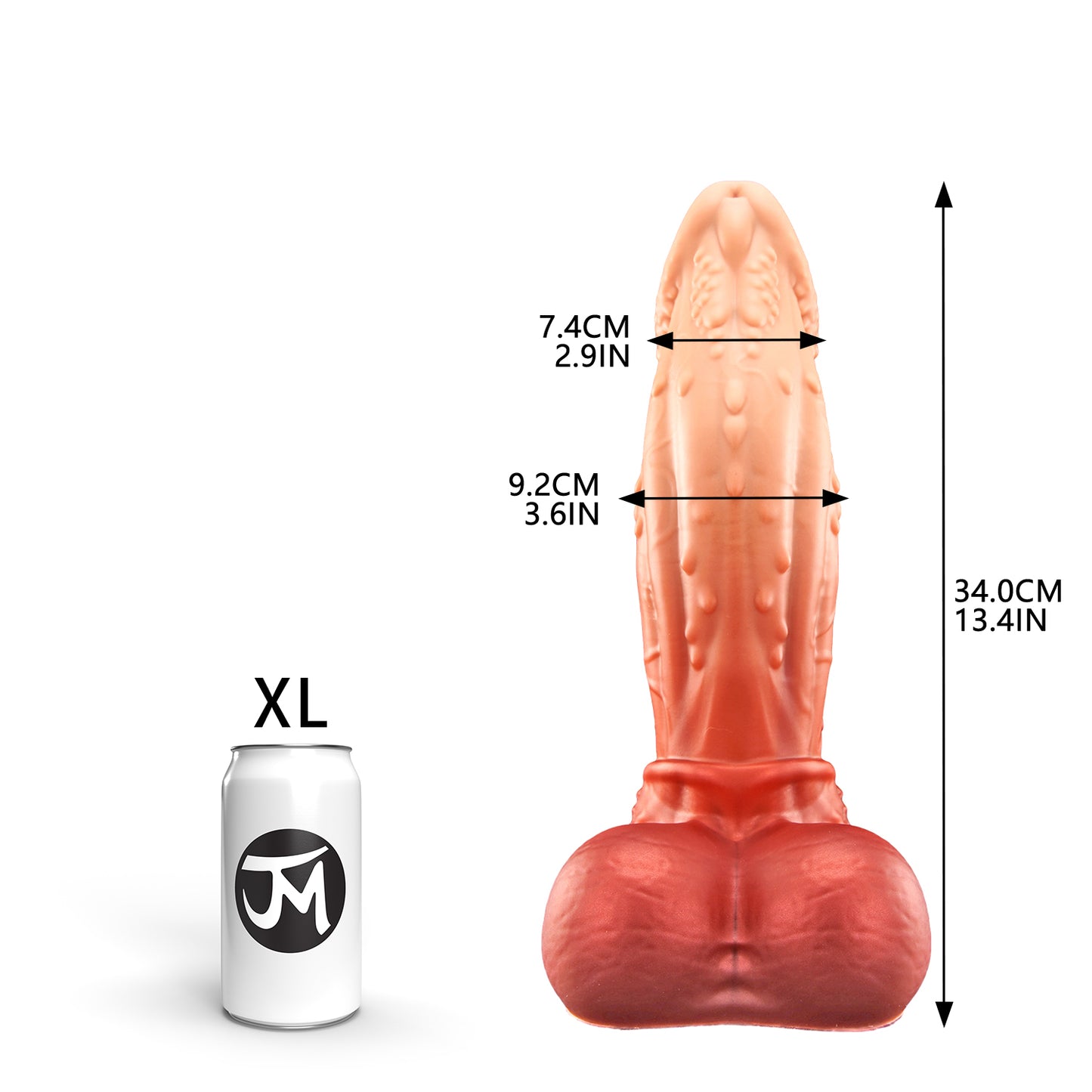 Nothosaur ALCANON - Fantasy Dildo - 13.4 Inch Orc Dildo