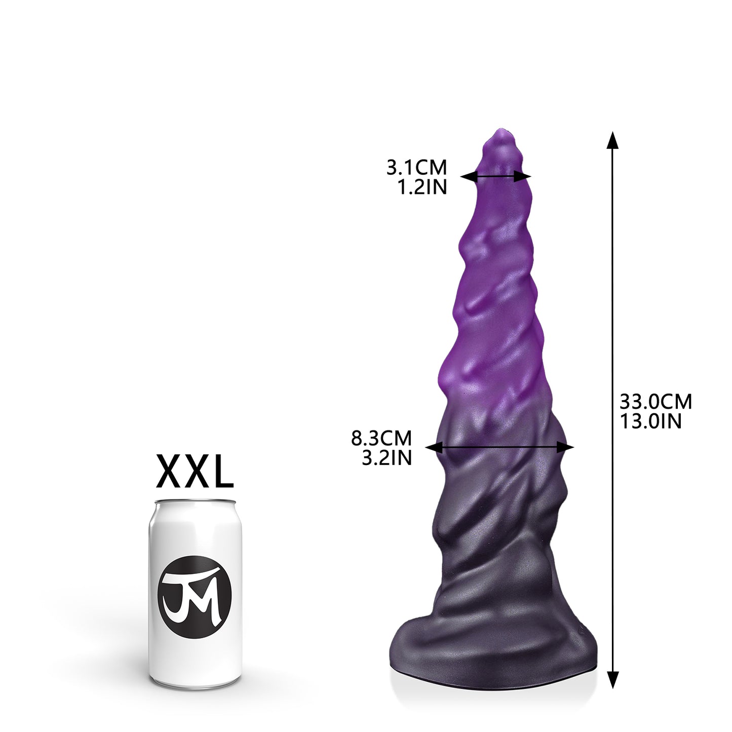 Nothosaur EIN - Fantasy Stallion Dildo - 16.7 Inch Horse Dildo -  Huge Horse Cock Dildo