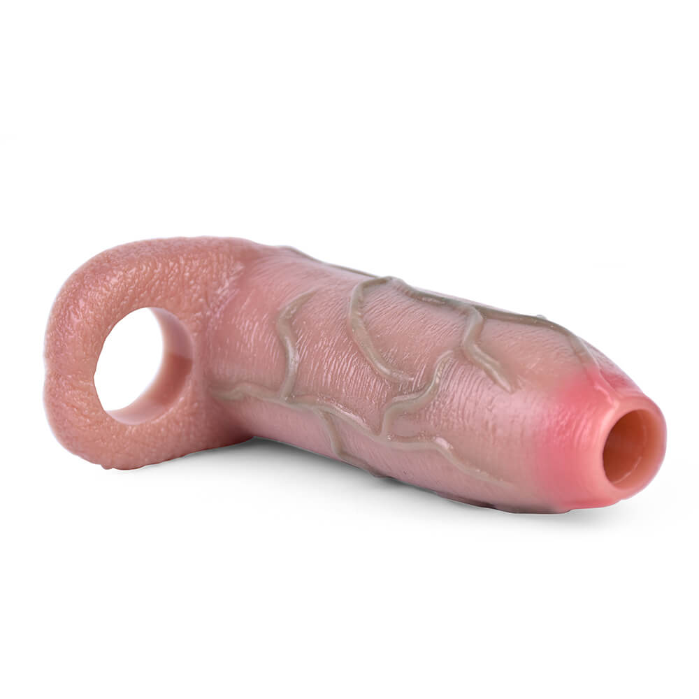 colossus-5-inch-silicone-penis-sleeve-with-ball-loop-5