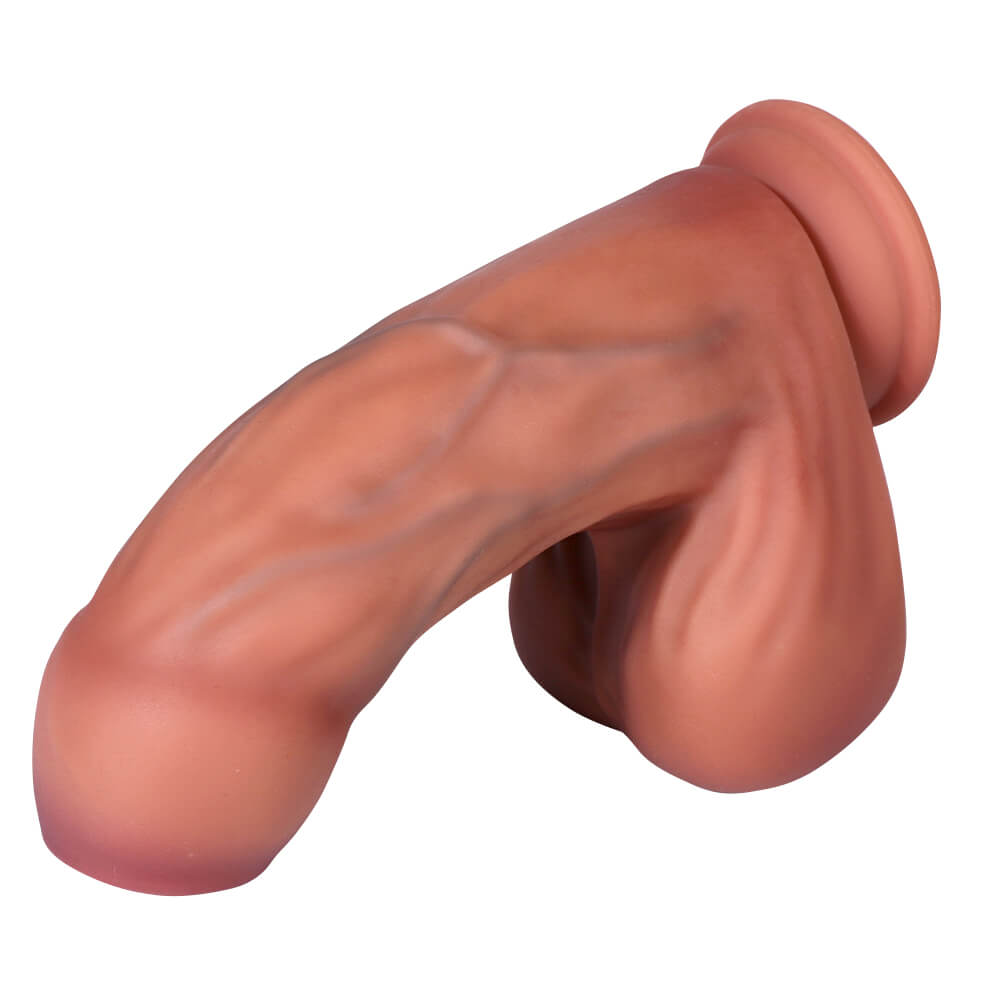 Eros - 8.3 Inch Realistic Dildo - Silicone Dildo - Real Feel Dildo