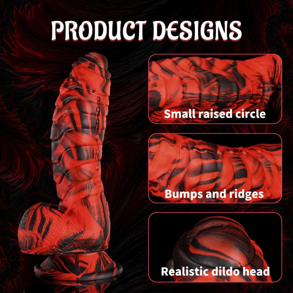 Inferno - 6.9 Inch Silicone Dragon Dildo