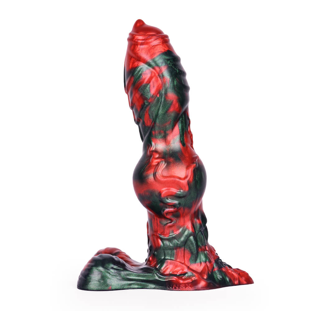 krampus-8-inch-knotted-dog-dildo-fantasy-silicone-dildo-2