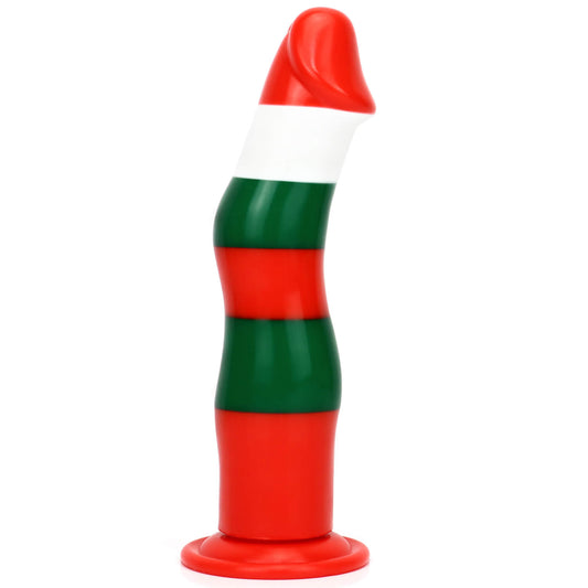 lian-8-inch-christmas-silicone-dildo-with-suction-cup-1