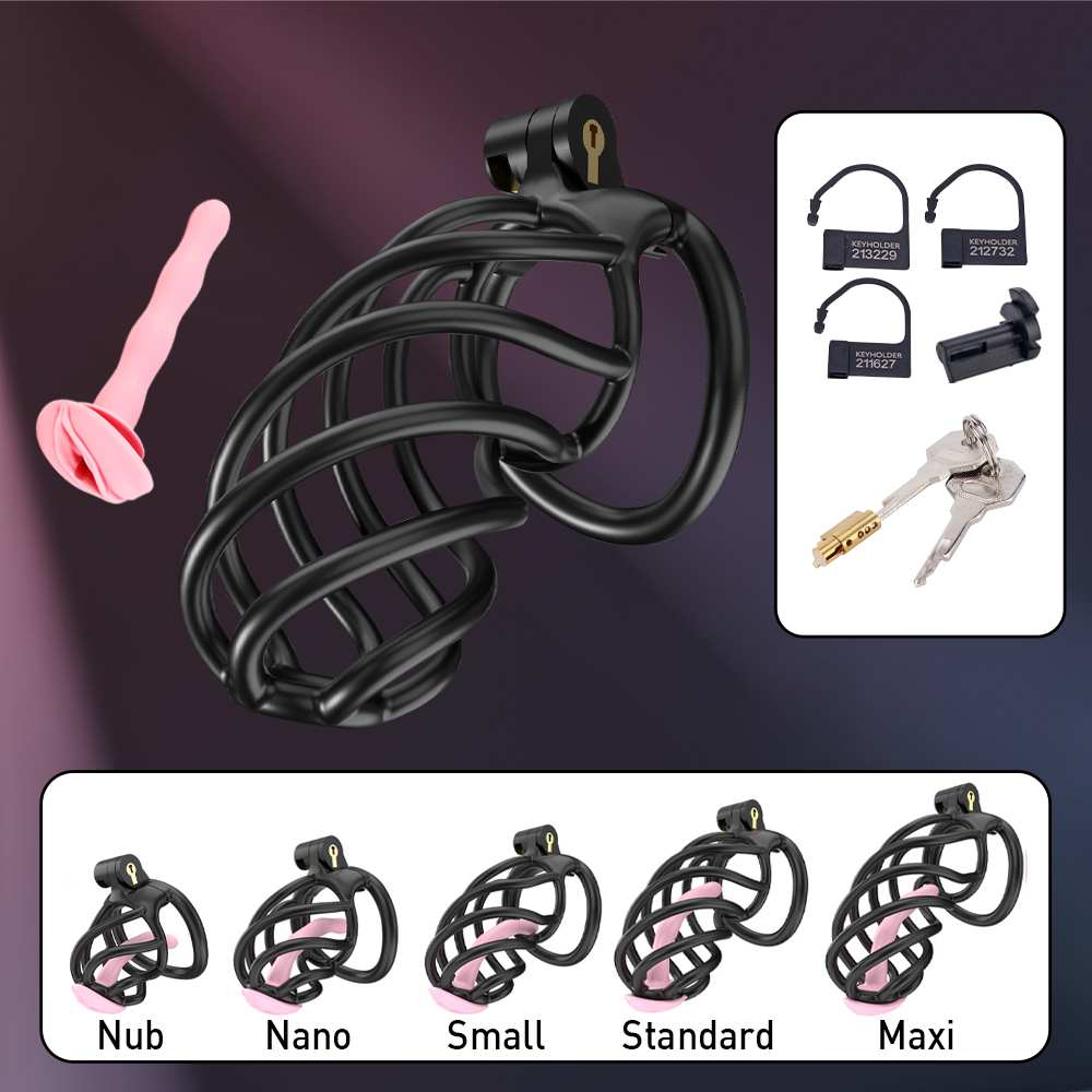 omazor-chastity-cage-resin-penis-cage-black