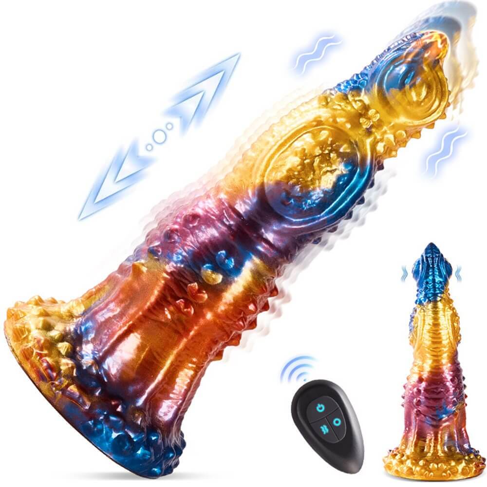 phoenix-9-inch-thrusting-dildo-fantasy-dildo-vibrator-1