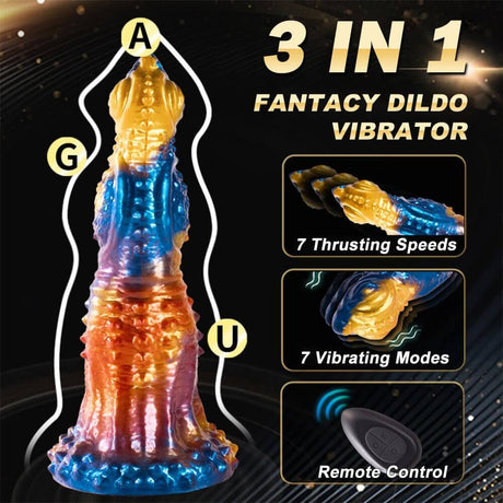 phoenix-9-inch-thrusting-dildo-fantasy-dildo-vibrator-2