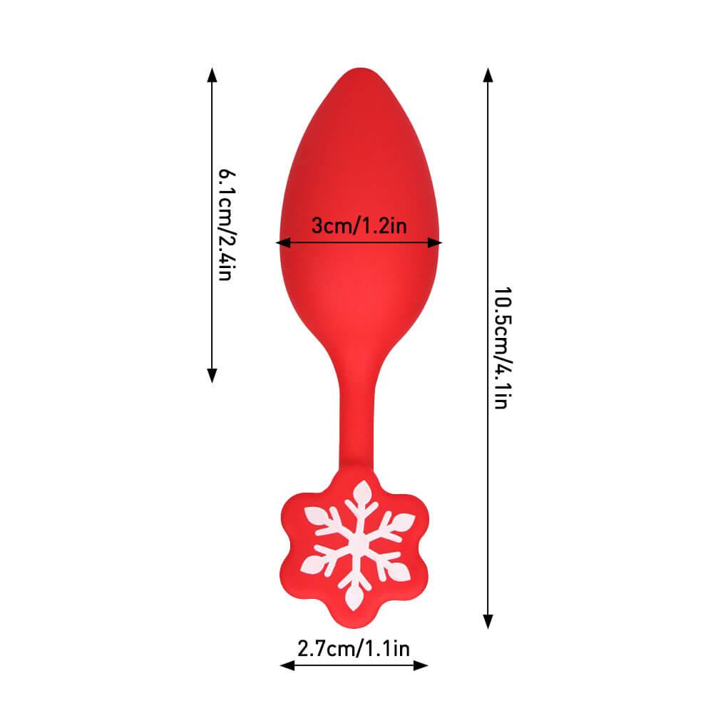 snowflake-4-inch-silicone-butt-plug-size