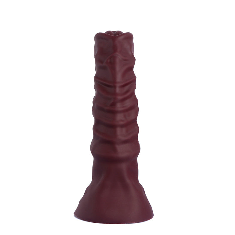 Horse dildo-Ultra Realistic Animal Dildo-Silicone Dildo-Dark red-1