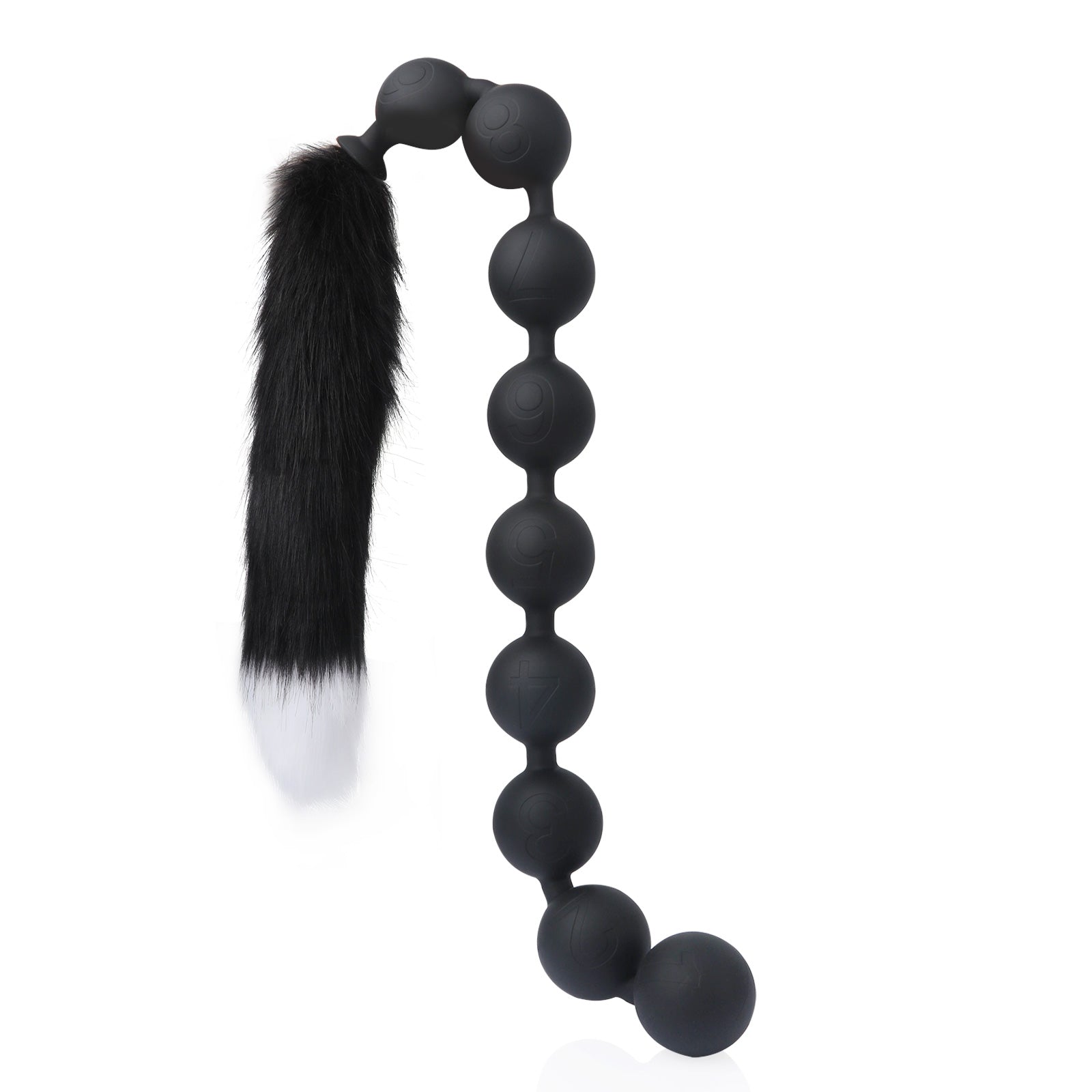 Different Size Anal Beads - 9 Bead Design with Tail - Comfortable Anal â€“  Juliet & Martin's toy store