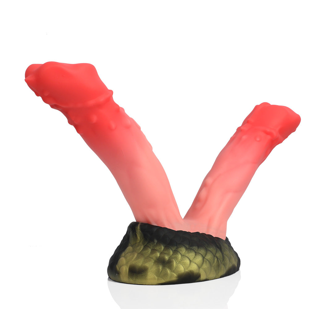 Nothosaur TWINS | Double Ended Dildo - Double Dildo - Fantasy Dragon Dildo