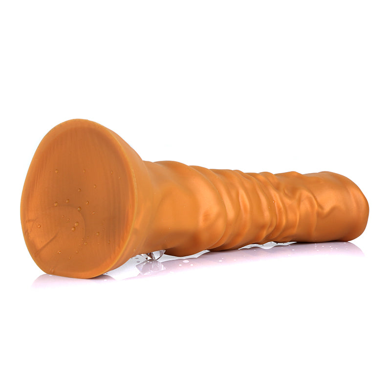 Horse dildo-Ultra Realistic Animal Dildo-Silicone Dildo-Gold-6